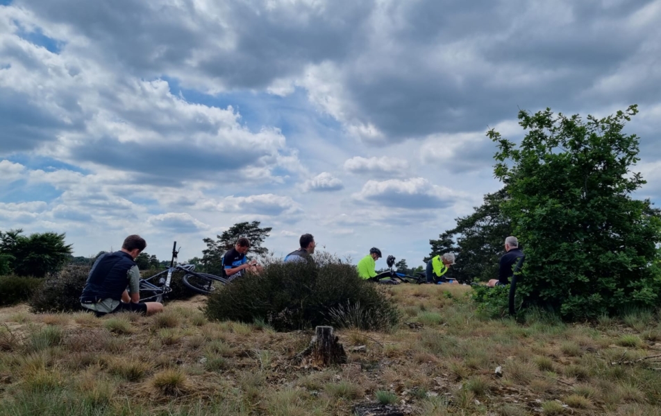 Incompany leiderschap en zintuigontwikkeling groep rust in natuur